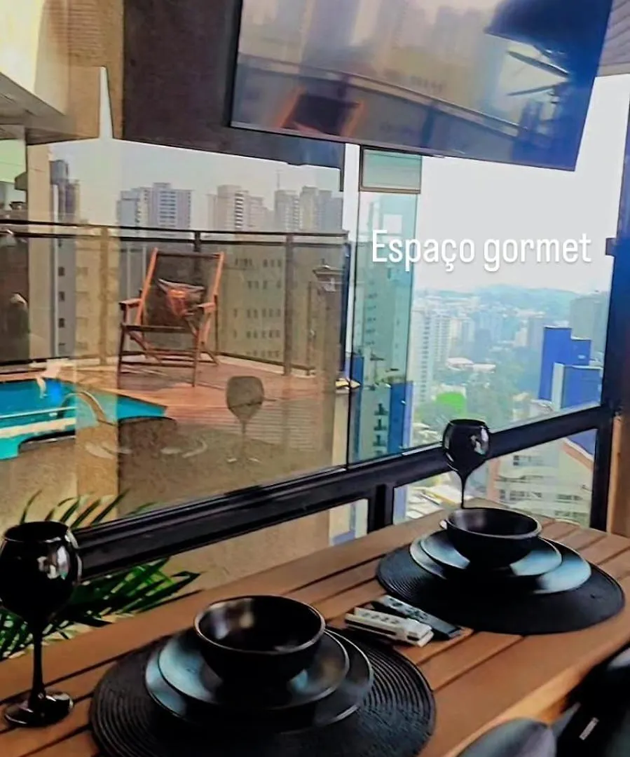 Morumbi, Apartamento Pub, Spa Com Hidromassagem, Piscina Aquecida Privativa, Lareira, Tudo Que Voce Precisa Para Descansar, Trabalhar Ou Realizar Aquela Comemoracao! Com Total Conforto E Privacidade! O Apt Nota 10 De Sp! Sao Paulo